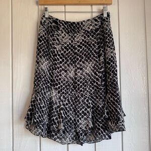 Vintage Sunny Leigh Y2K Snake Print Skirt